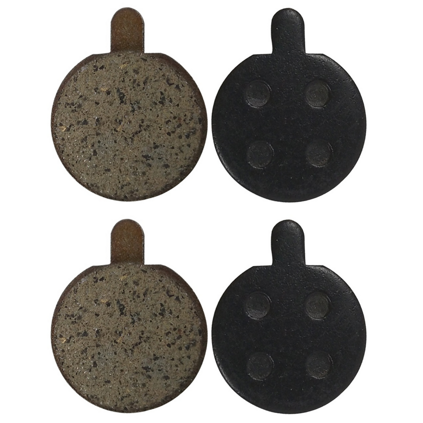 2 Pair Brake Pads Replacement For KASA 2000W Electric Scooter S2000R Front & Rear Wheel Disc Brake 4 Pads