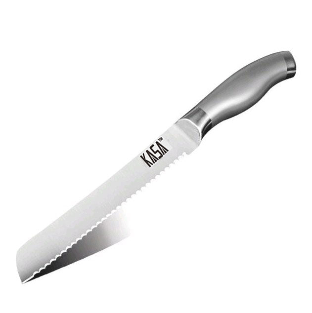 KASA Serrated Kitchen Bread Knife Stainless Steel Knives