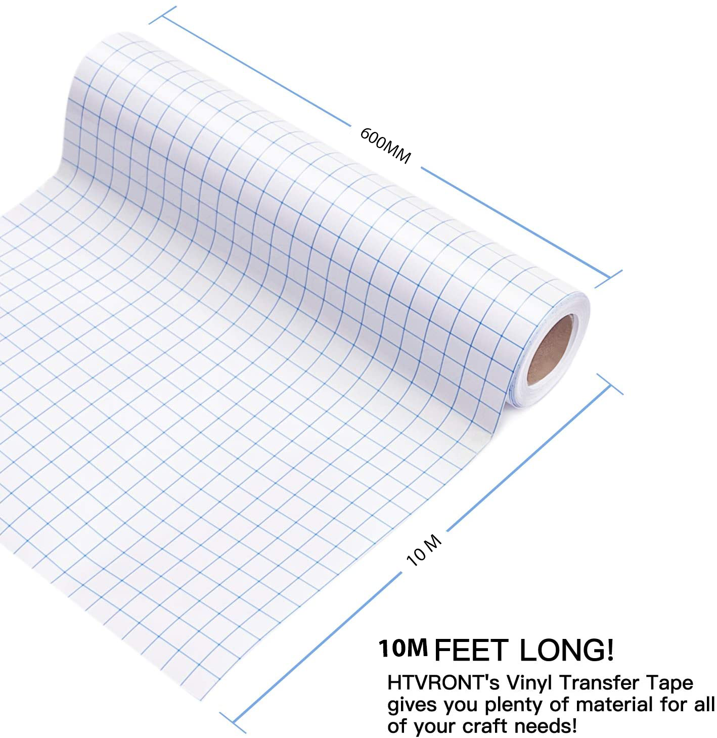 Clear Transfer Application Vinyl Film Paper Tape For Plotter Cutter 600mm x 10M