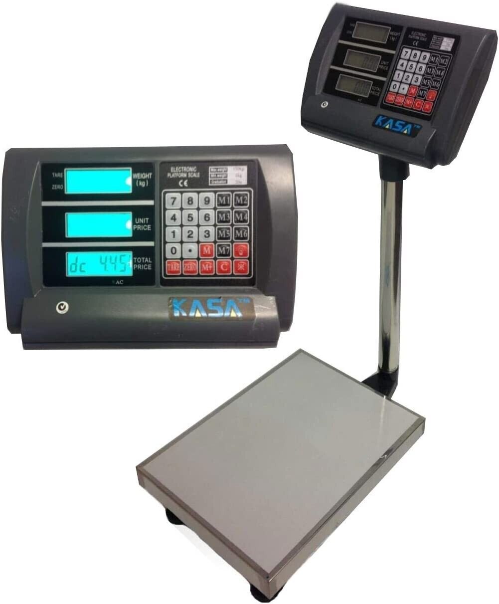 Digital Platform Scales 150KG Commercial Electronic Postal Shop Floor Scale