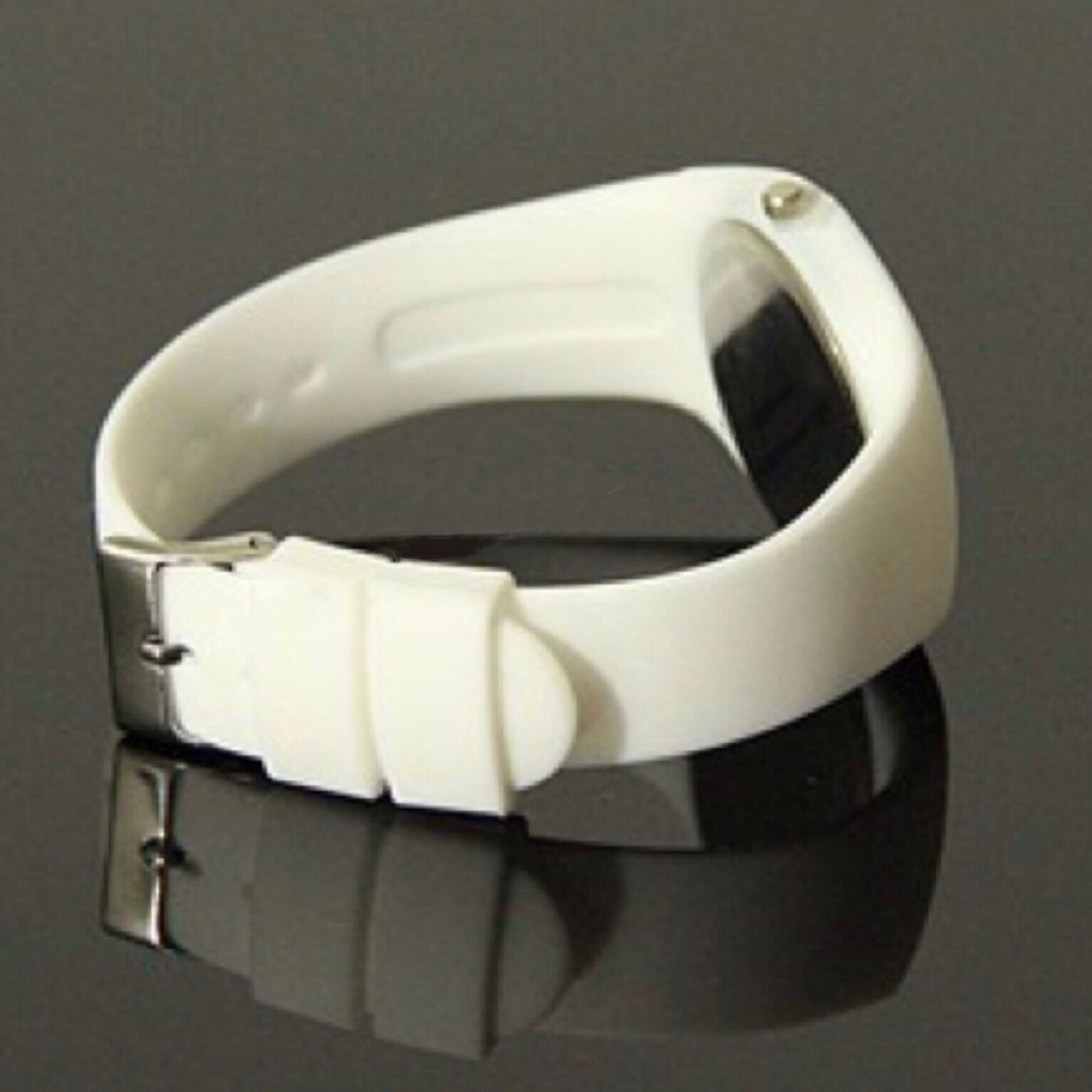 Watch Unisex Ladies Mens Children's Silicone Wrist Watch Ice Cool White Colour