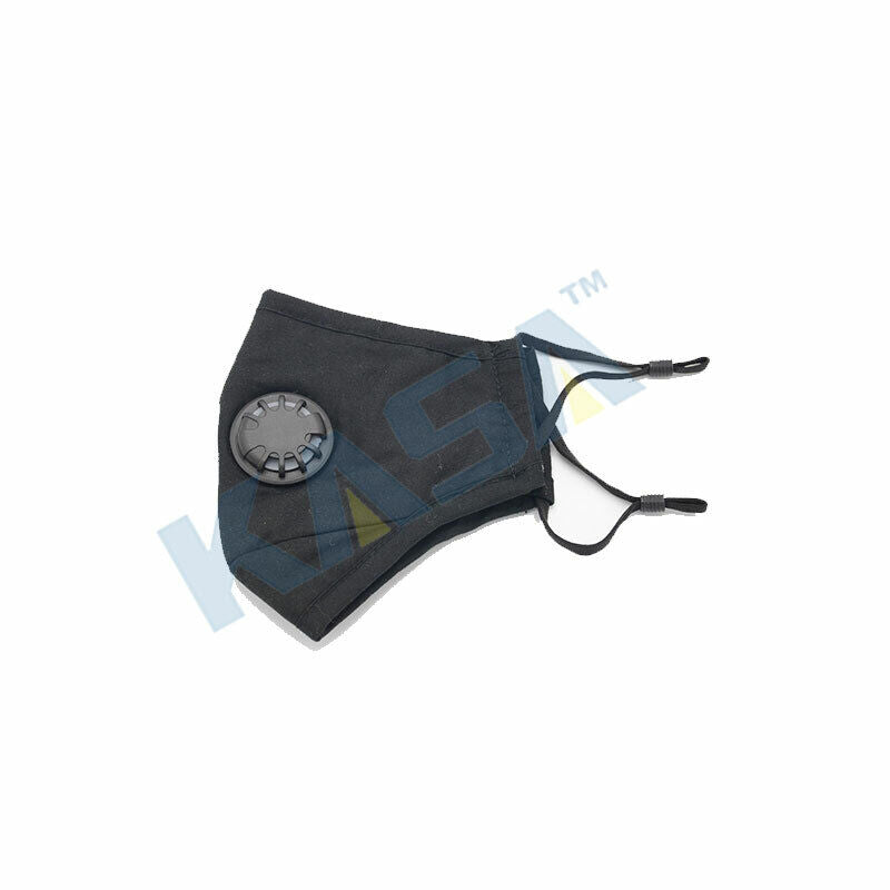 KASA Reusable Face Mask Washable Anti Air Pollution cotton Fabric with 2 Free Filters 1X Activated Carbon Filter Anti Dust Earloop Mask Breathable Cotton