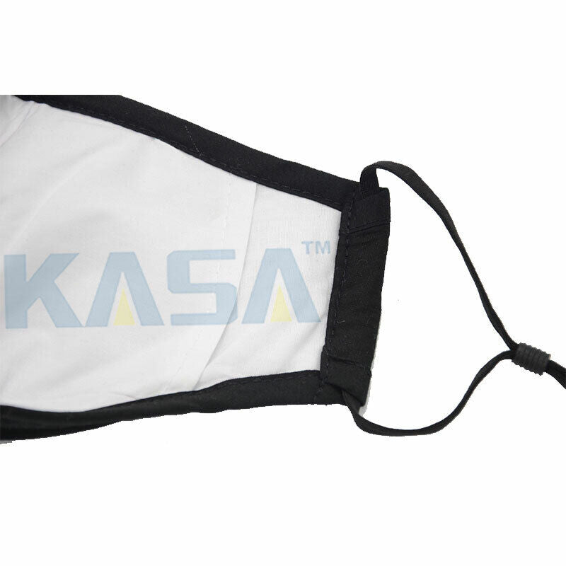 KASA Reusable Face Mask Washable Anti Air Pollution cotton Fabric with 2 Free Filters 1X Activated Carbon Filter Anti Dust Earloop Mask Breathable Cotton