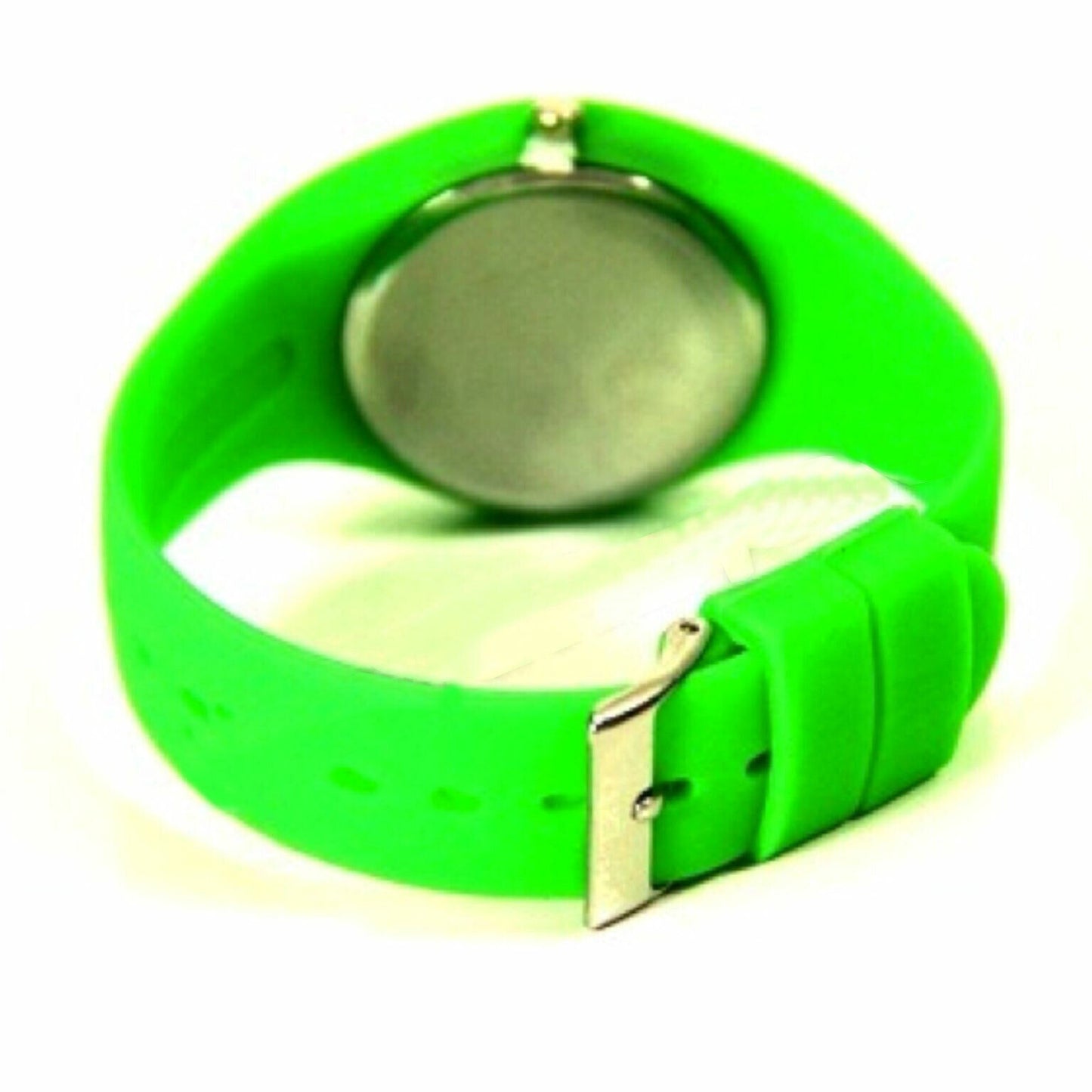 KASA Ice Cool Green Colour Wrist Watch Unisex Ladies Men's Silicone Free Shipping