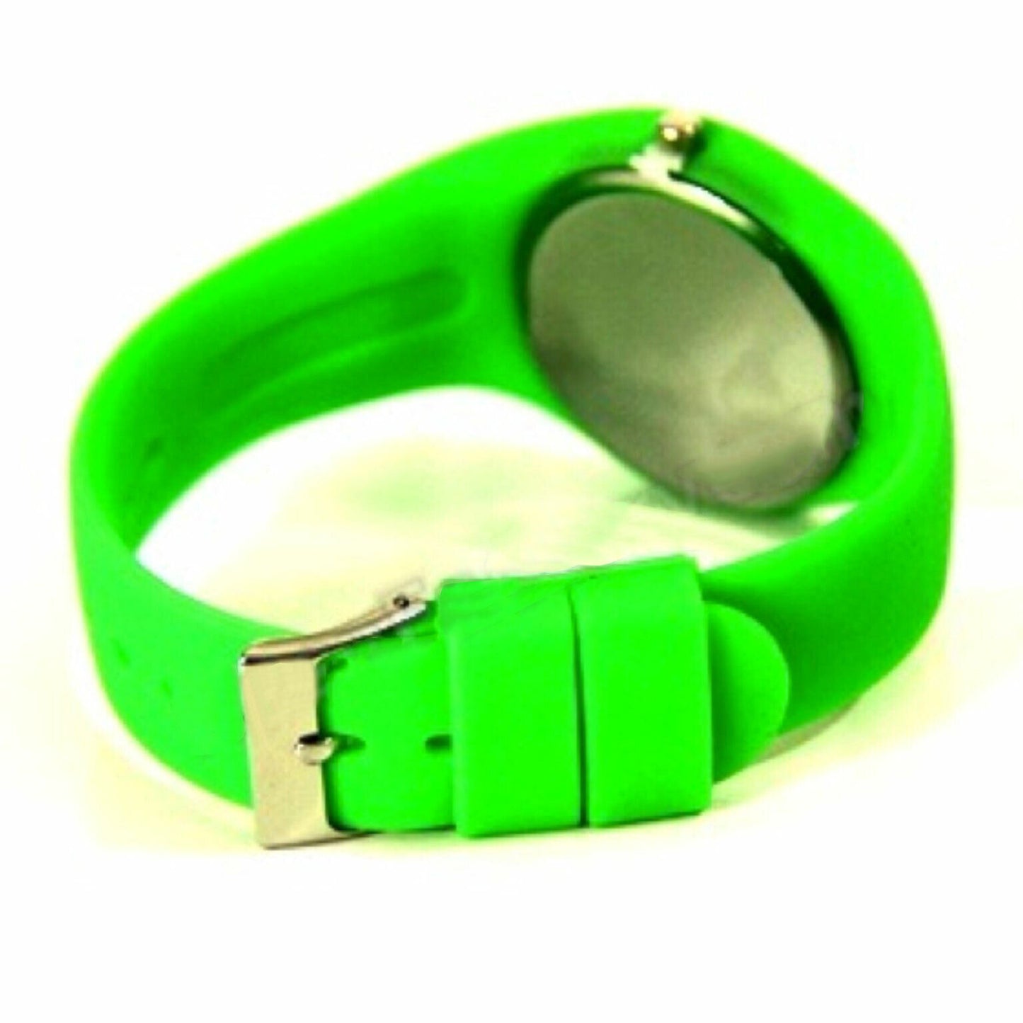 KASA Ice Cool Green Colour Wrist Watch Unisex Ladies Men's Silicone Free Shipping