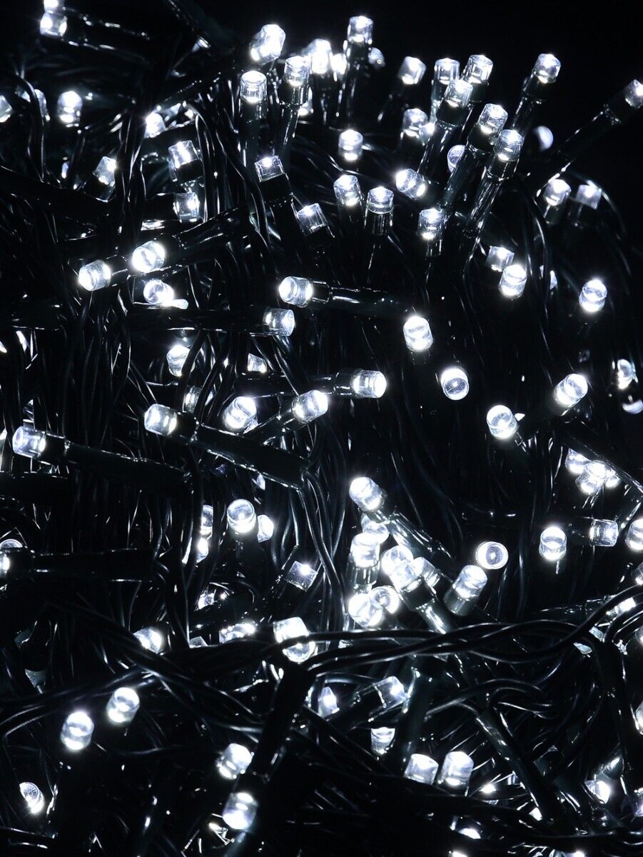 KASA Solar Fairy Lights Party Home Garden Decor Christmas String Lights White 100 LED