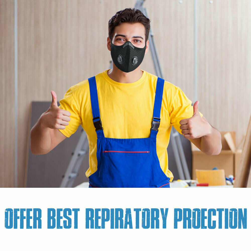 KASA Anti Air Pollution Washable & Reusable Mask Face Dust Safety Cover Unisex