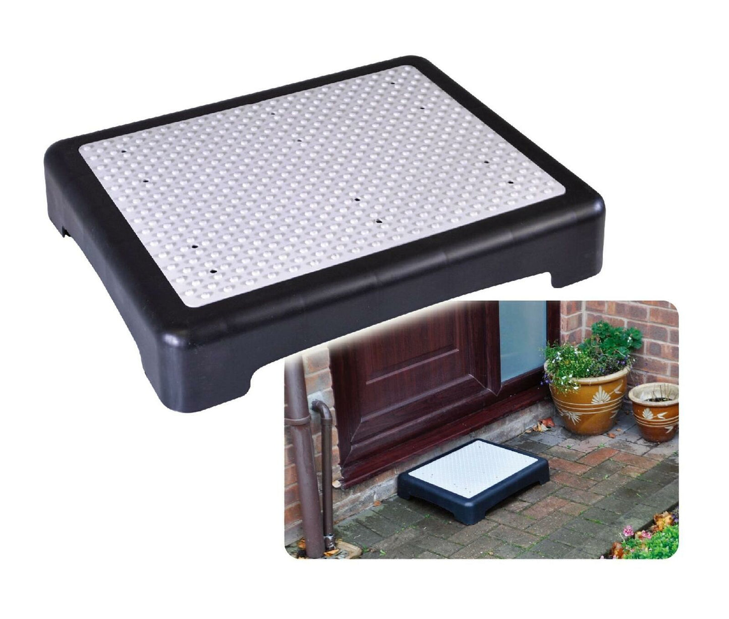 KASA NEW Portable Paramedics Anti Slip Disability Step Bath Step Doormat Elderly Disability Portable Safety Aid Outdoor Indoor