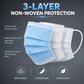 50PCS Disposable FACE MASK