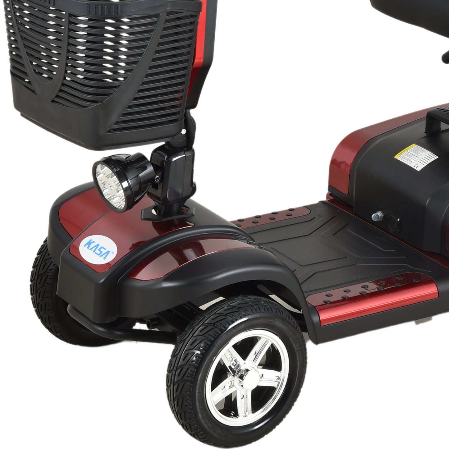 KASA Electric Mobility Scooter Portable 24V 20AH 350W Lithium Battery 10 Inch Tyres Elderly Aid Smart E-Scooter