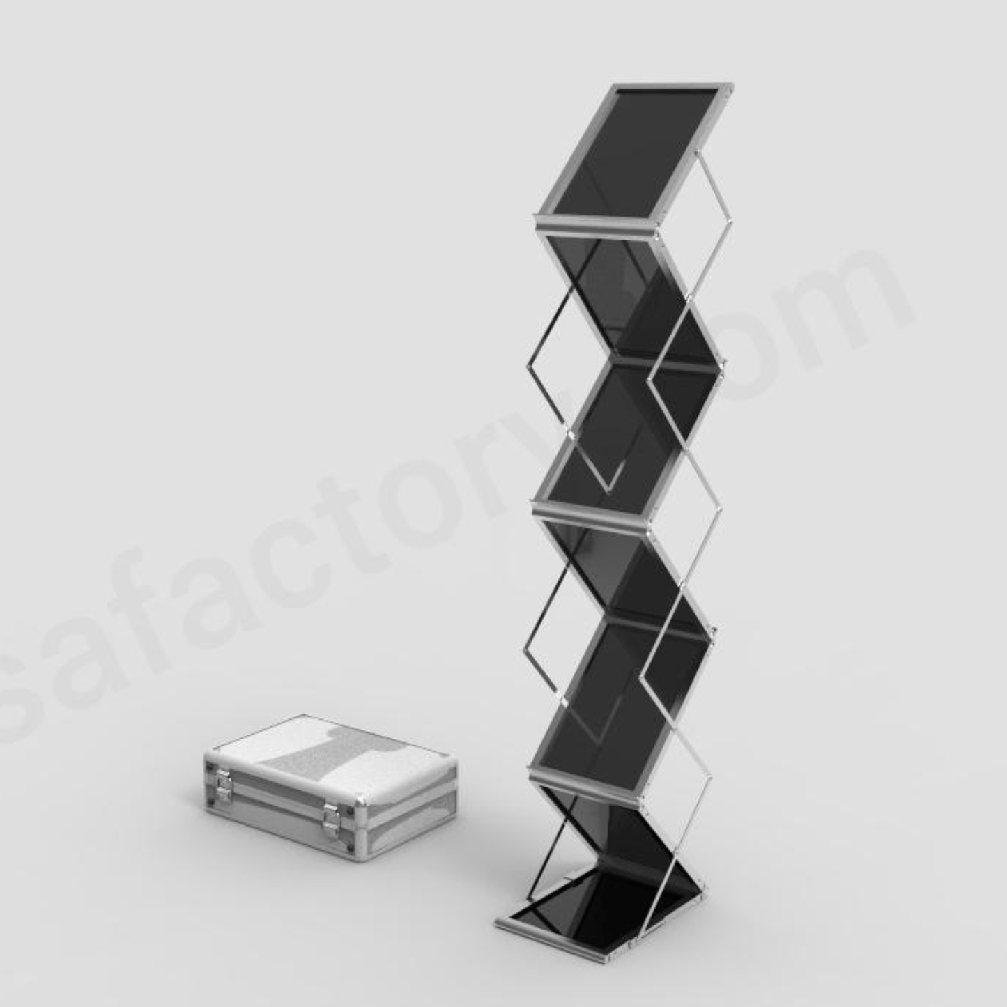 KASA Premium Portable A4 Brochure Holder / Literature Display Stand / Catalogue