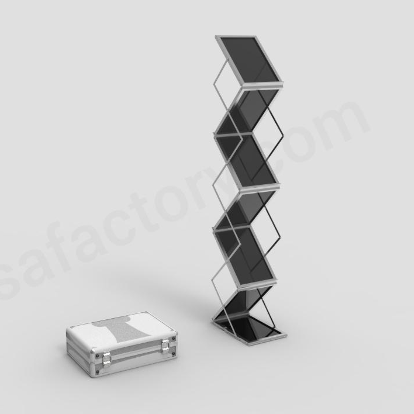 KASA Premium Portable A4 Brochure Holder / Literature Display Stand / Catalogue
