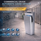 AUTOMATIC HAND DRYER, SILVER, COMMERCIAL GRADE BATHROOM, RESTROOM, TOILET