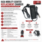 KASA Electric Mobility Scooter Portable 24V 20AH 350W Lithium Battery 10 Inch Tyres Elderly Aid Smart E-Scooter