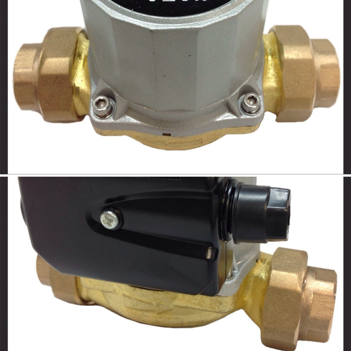 NEW 3 SPEED BRASS SOLAR HOT WATER CIRCULATION PUMP REPLACES GRUNDFOS UPS 25-60B