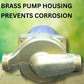 NEW 3 SPEED BRASS SOLAR HOT WATER CIRCULATION PUMP REPLACES GRUNDFOS UPS 25-60B