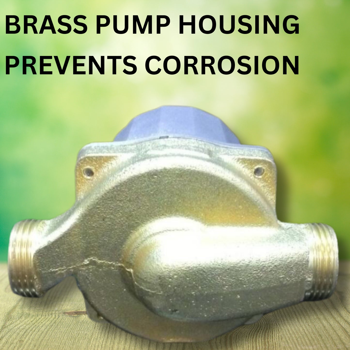 NEW 3 SPEED BRASS SOLAR HOT WATER CIRCULATION PUMP REPLACES GRUNDFOS UPS 25-60B