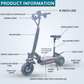 Kasa 4000w Electric Scooter Foldable 48v Motorised Portable 10" Off Road Tyre Removeable Battery T1pro Series 3 New Improved