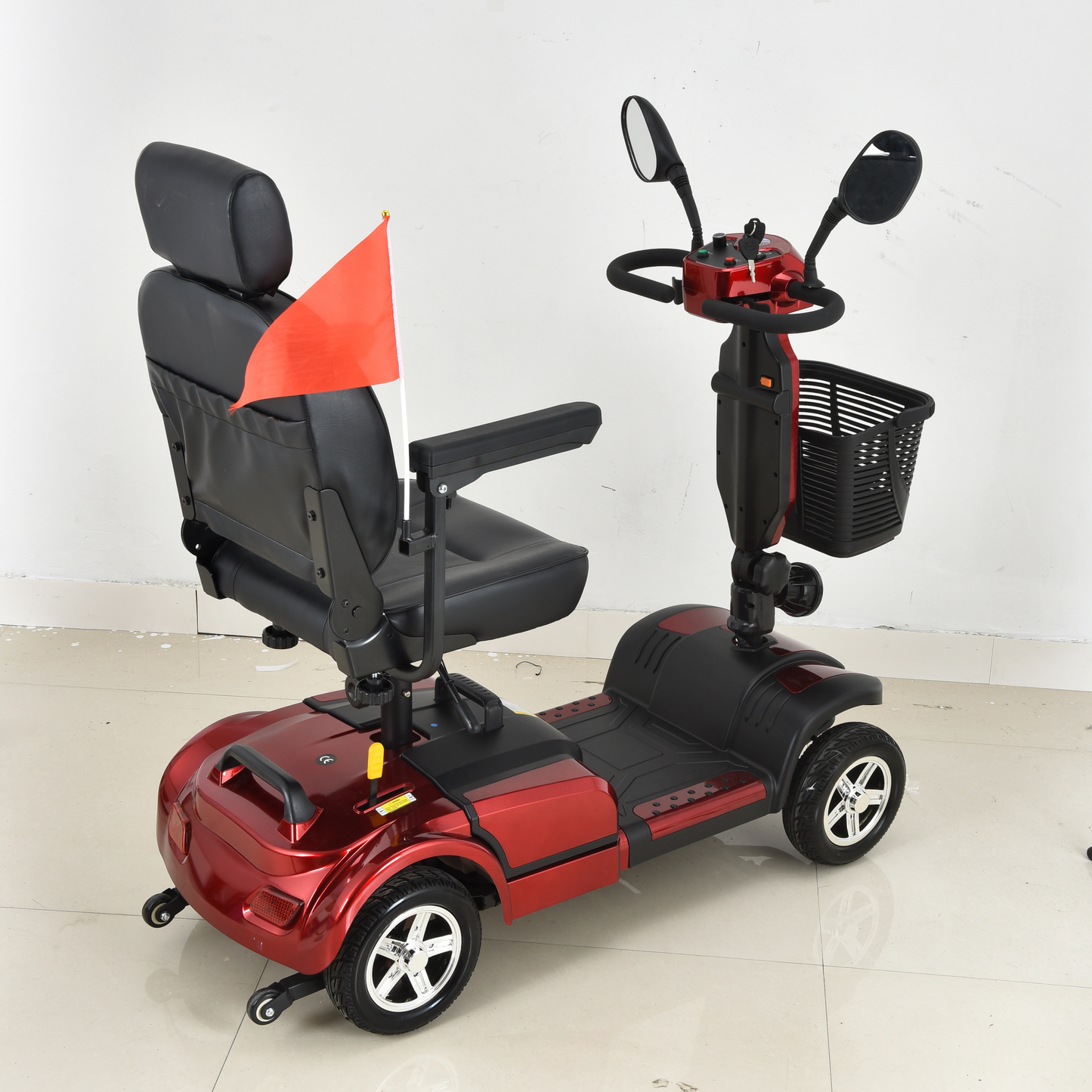 KASA Electric Mobility Scooter Portable 24V 20AH 350W Lithium Battery 10 Inch Tyres Elderly Aid Smart E-Scooter