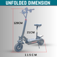 Kasa 4000w Electric Scooter Foldable 48v Motorised Portable 10" Off Road Tyre Removeable Battery T1pro Series 3 New Improved