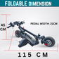 Kasa 4000w Electric Scooter Foldable 48v Motorised Portable 10" Off Road Tyre Removeable Battery T1pro Series 3 New Improved