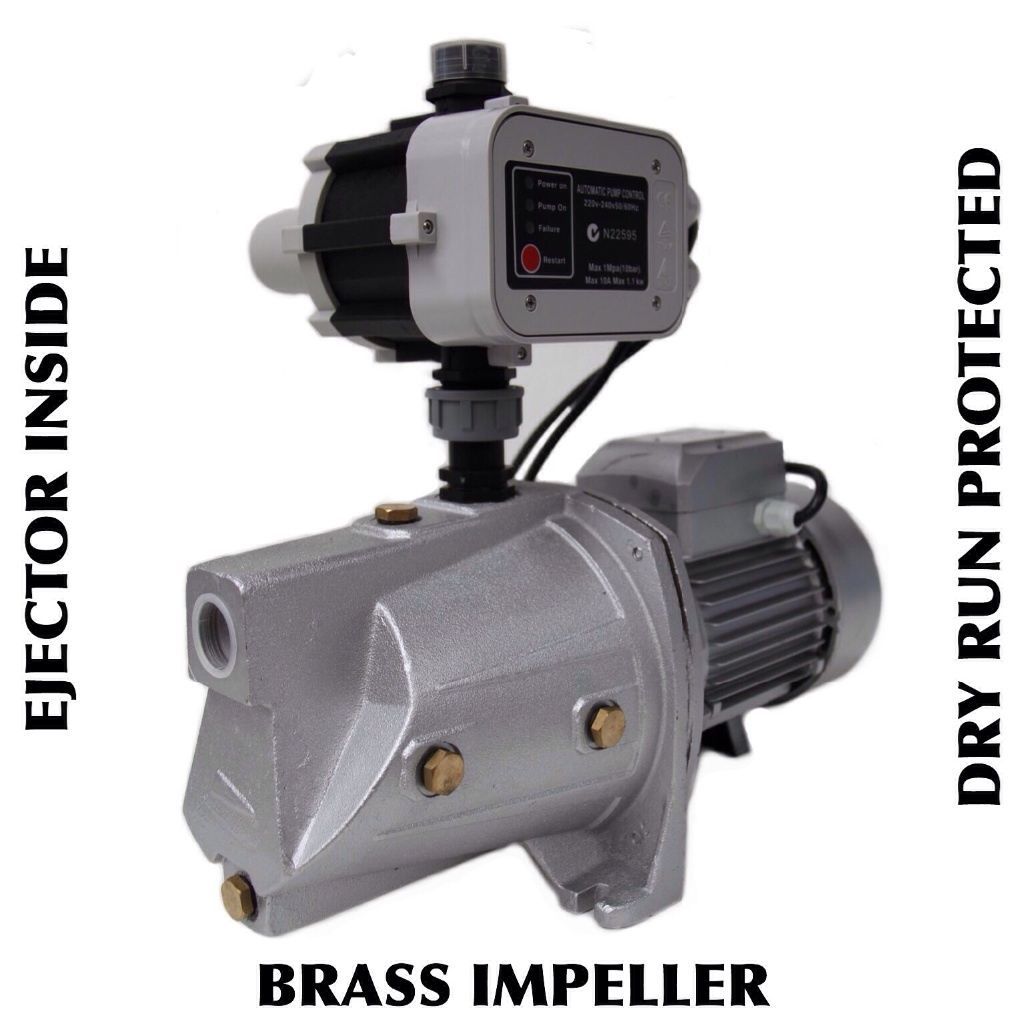 KASA Automatic High Constant Rain Water Tank Pump for Garden irrigation High Pressure with Brass Impeller Garden Irrigation Farm