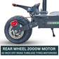 Kasa 4000w Electric Scooter Foldable 48v Motorised Portable 10" Off Road Tyre Removeable Battery T1pro Series 3 New Improved