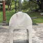 Portable Wood Fired Pizza Oven BBQ Indoor Outdoor Stainless steel Large