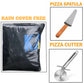 Portable Wood Fired Pizza Oven BBQ Indoor Outdoor Stainless steel Large