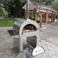 Portable Wood Fired Pizza Oven BBQ Indoor Outdoor Stainless steel Large