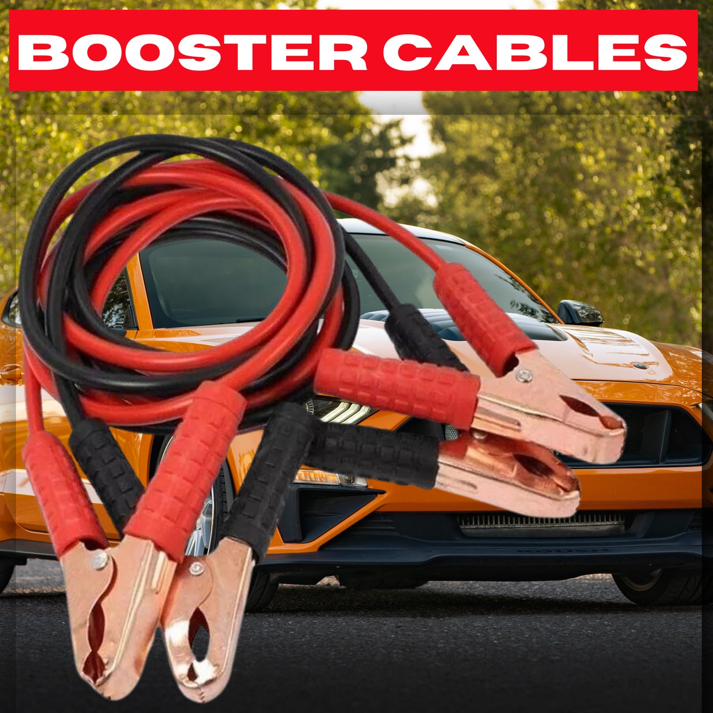 HEAVY DUTY Jumper Leads 2000 AMP 6m Long BOOSTER Cables with SURGE PROTECTION