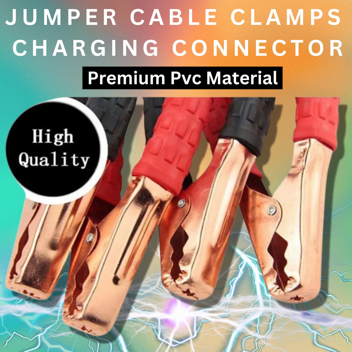 HEAVY DUTY Jumper Leads 2000 AMP 6m Long BOOSTER Cables with SURGE PROTECTION