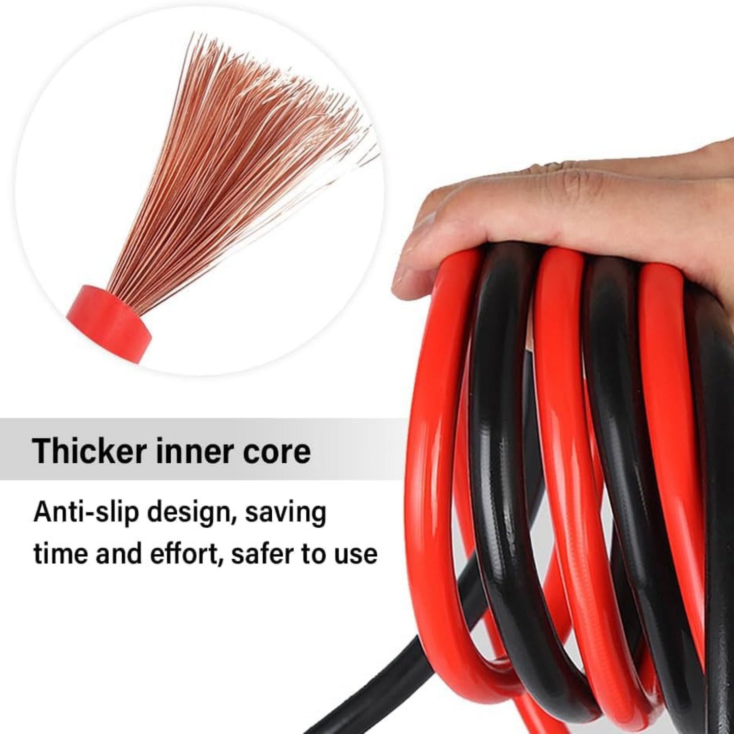 HEAVY DUTY Jumper Leads 2000 AMP 6m Long BOOSTER Cables with SURGE PROTECTION