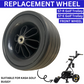 KASA Replacement Golf Buggy Front Wheel Suitable For Kasa Remote And Non-Remote Golf Buggies