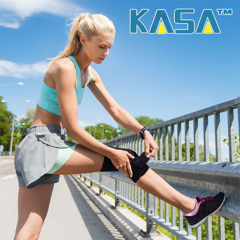 KASA Adjustable Knee Brace Support Sports Injury Pain Relief Stabiliser Strap