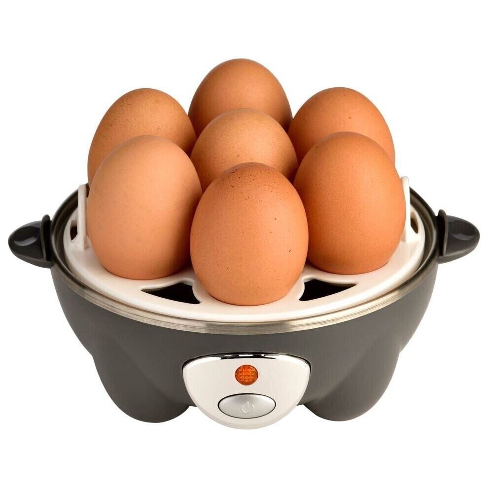 Kasa Egg Boiler 7 Eggs Fully Automatic Electric Soft Hard 2021 Stainless Steel