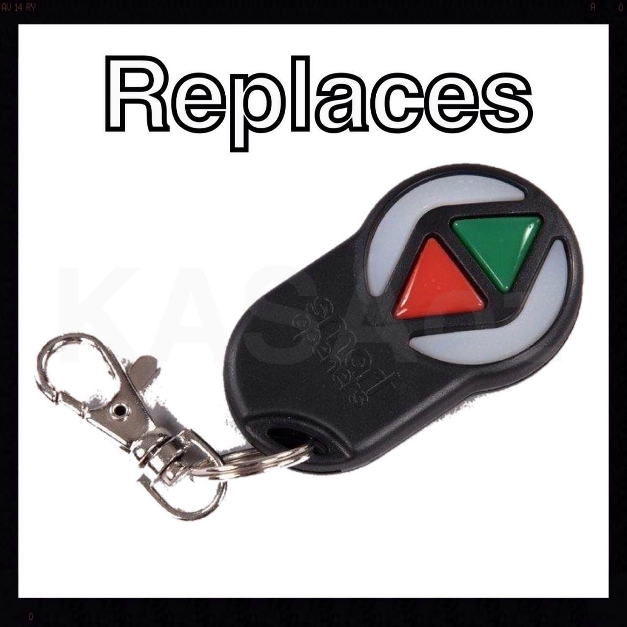 New AFTERMARKET REMOTE CONTROL FOR SMART LIFTER ROLLER DISC NANO GARAGE Replacement For Merlin Security DOOR OPENERS