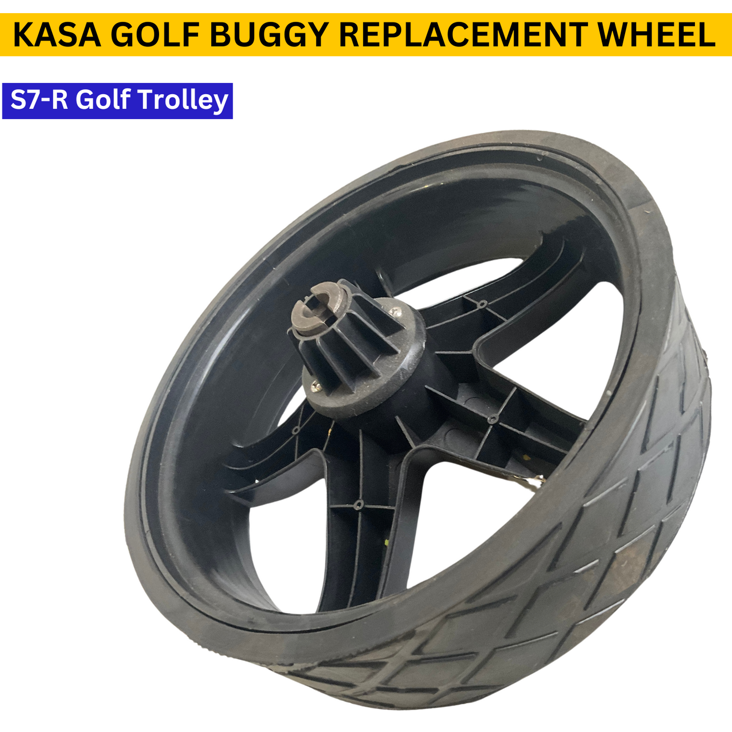 10" Replacement Wheel Golf Buggy Suitable for Kasa Remote Control S7-R Buggy