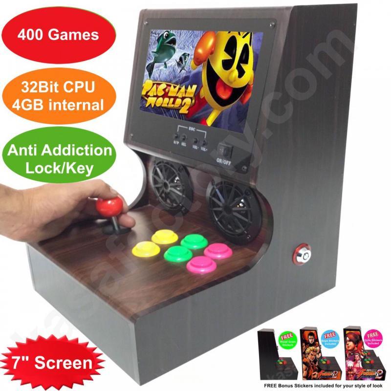 Arcade Machine 400 Video Games 7" Screen