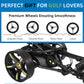 KASA Electric Golf Buggy Golf Trolley Motorised 12V 36AH Remote Control Aluminum Foldable 18 Holes Caddy