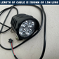 Replacement Front Led Light with Built-in Horn for KASA T1 Pro Electric Scooter