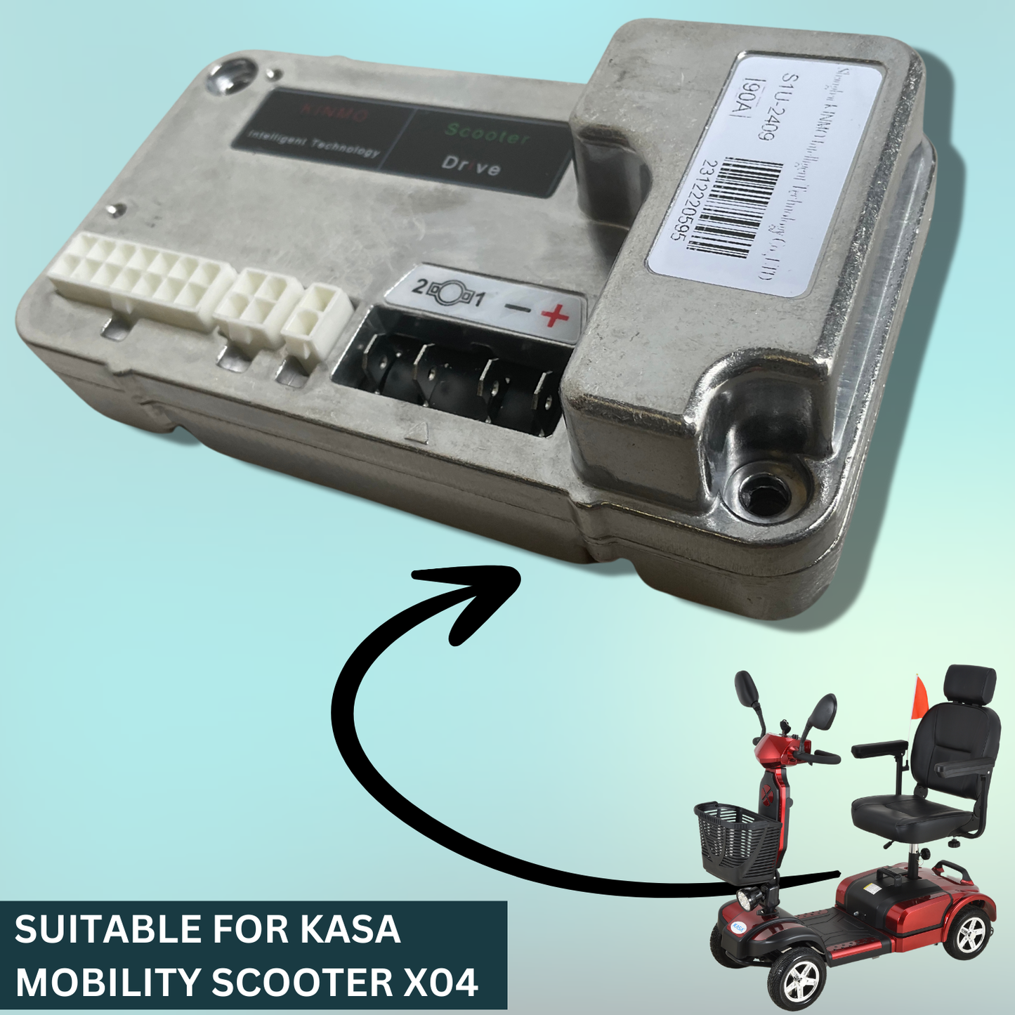 90amp Replacement Controller For Kasa Electric Mobility Scooter X04