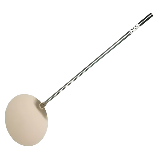 Kasa Round Shaped Pizza Peel For Rotating Pizza Baking Equipment Stainless Steel Paddle