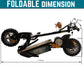 Kasa S2000R Electric Scooter 2000W 12" Off Road Tyre Foldable Bike