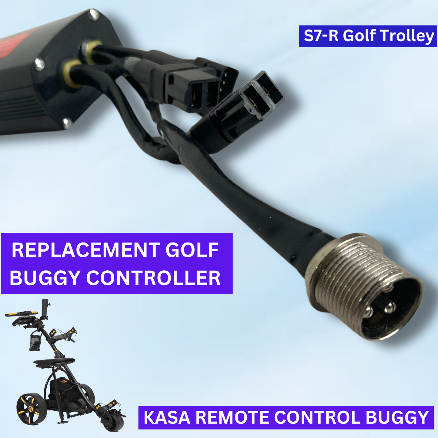 Replacement Controller for Kasa Remote Control Electric Golf Cart Buggy S7-R