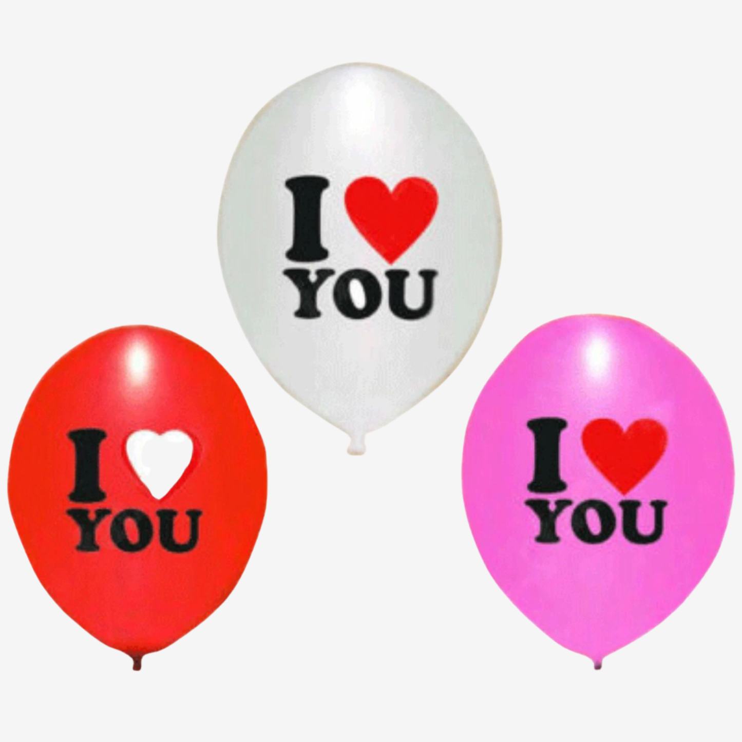 KASA LED Party Balloons I Love You 12 Inch Wedding Anniversary Valentine 3 Pack