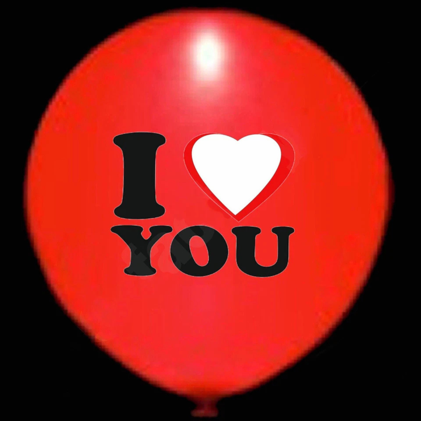KASA LED Party Balloons I Love You 12 Inch Wedding Anniversary Valentine 3 Pack