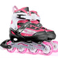 Inline Skate Roller Blades Adjustable Skating Shoes Unisex