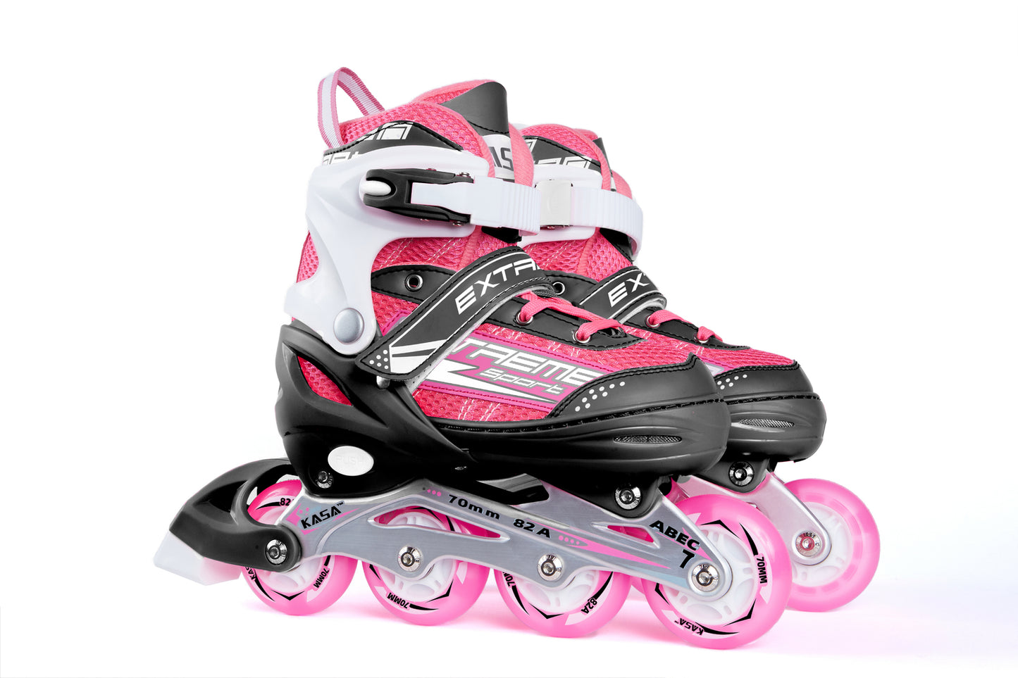 Inline Skate Roller Blades Adjustable Skating Shoes Unisex