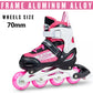 Inline Skate Roller Blades Adjustable Skating Shoes Unisex